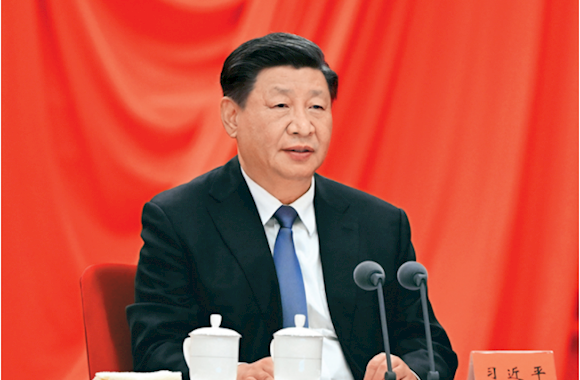 时刻保持解决大党独有难题的清醒和坚定，把党的伟大自我革命进行到底